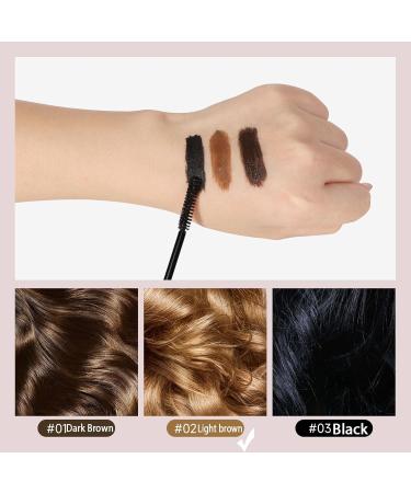 Root Touch Up Light Brown Grey Hair Cover Up Temporary Hair Root Colour Touch Up Semi-Permanent Hair Dye Sweatproof Temporary Brush on Colour Grey Hair Cover Up Touch Up Hair Dye Hair Root Powder - Buy Online on GoSupps.com