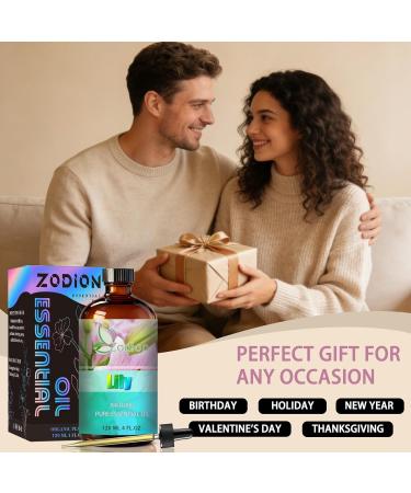 Apple Essential Oil 16 Fl Oz and Lily Essential Oil 16 Fl Oz - Apple & Lily Oil for Diffuser Aromatherapy Home Fragrance Skin & Hair Care DIY Candle & Soap Making Yoga - Buy Online on GoSupps.com