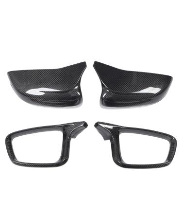 Carbon Fiber Scratch Proof Mirror Cap Fully Wrap for G20 G22 G30 G11 LHD