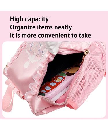 Yitengteng Ballet Dance Backpack with Shoe Compartment - Pink Little Girls Ballerina Bag for Gymnastics, Latin Dance, Yoga, Tap Dance, Jazz - Toddler Dance Storage Bag - Buy Online on GoSupps.com