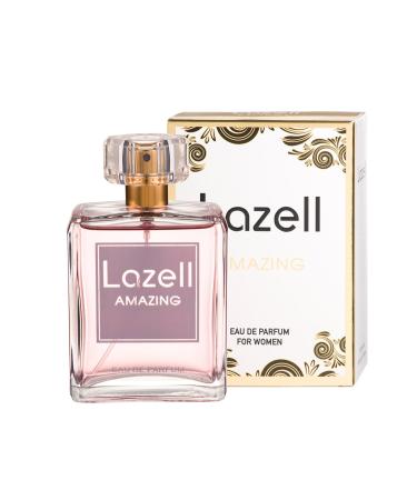 Lazell Amazing for Women Perfume | Impression by C.Mademoiselle | Eau De Parfum 3.4 Fl Oz | Floral Sweet Oriental Fragrance | European oncentrated Scent Lasts 6-9 Hours - Buy Online on GoSupps.com