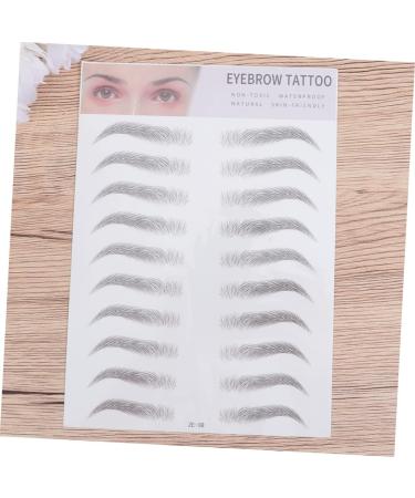 Ipetboom 6 Pcs 3d Eyebrow Stickers Eyebrow Trimming Tool 6d ze008x3pcs Blackx3pcs - Buy Online on GoSupps.com