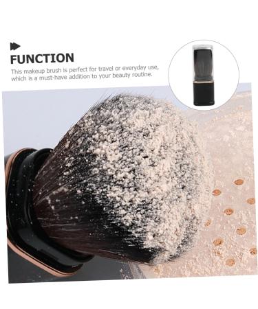 Beavorty Blush Retractable Makeup Brush - Premium Beauty Tools for Face Powder & Travel | Artificial Fiber Makeup Brushes - Buy Online on GoSupps.com