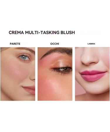 Moisturizing and waterproof blush stick for cheeks long-lasting natural face brightening cheekbones eyebrows and lips | for dry and oily skin birthdays special occasions - Buy Online on GoSupps.com