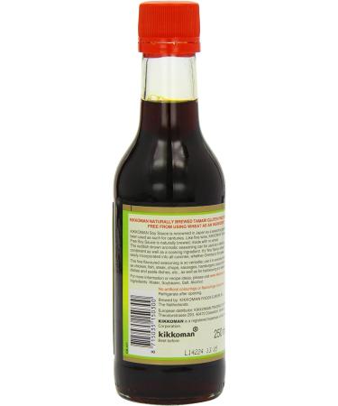 Kikkoman Tamari Gluten Free Soy Sauce 250 ml (Pack of 6) & Gluten Free Teriyaki Marinade 250 ml Pack of 6 - Buy Online on GoSupps.com