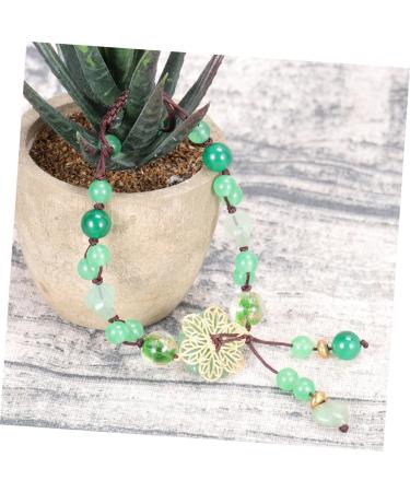 CALLARON 2 Pcs Retro Brace Lace Bead Bracelet for Women Ethnic Bracelet Creative Bead Bracelet Women's Bracelets Adjustable 25.5*2cm Green - Buy Online on GoSupps.com