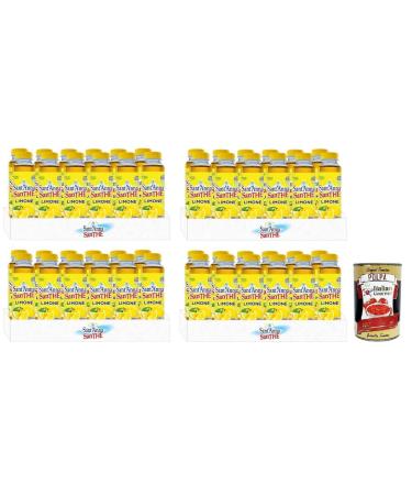 Italian Gourmet E.R. Sant'Anna Santh al Limone Pack of 48 disposable 330ml PET bottles + 400g Italian Gourmet Polpa di Pomodoro box