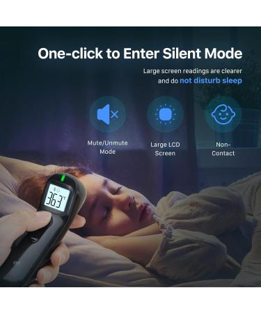 Buy Contactless Infrared Thermometer for Babies & Adults - Digital Fever Alarm - Accurate & Immediate Readings - Buy Online on GoSupps.com