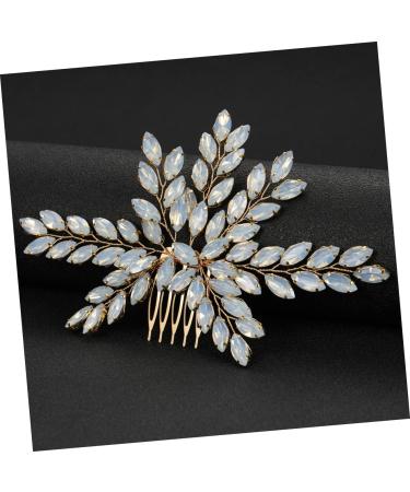 Angoily Comb Hair Accessories Hair Jewelry Bridal Hair Ornament Rhinestone Hairpiece for Women Hair Jewels Bridal Hair Clip Rhinestone Headpiece The Flowers Miss Grab The Drill Rhinestones - Buy Online on GoSupps.com