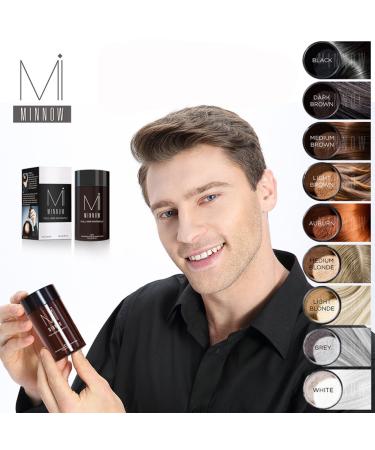 Natural Hair Loss Concealer - Hair Building Fibers for Men and Women 0.87oz (Black) - Buy Online on GoSupps.com