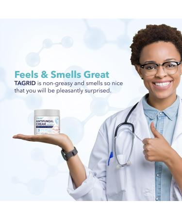 TAGRID Antifungal Cream - Relief for Ringworm Jock Itch Eczema & More | 3.4 oz Dark Blue - Shop Internationally - Buy Online on GoSupps.com