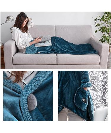 MOUSKE Comfy Blanket - Wearable Thickening Office Blanket | Soft Super Warm Shawl for Home Office School & Travel - Shop Now! - Buy Online on GoSupps.com