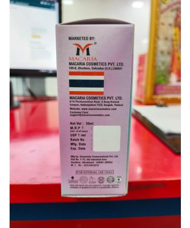 MACARIA V18 Virgin Again Yoni Tightening Oil with Strawberry Extract Enhance Intimacy for Women - Buy Online on GoSupps.com