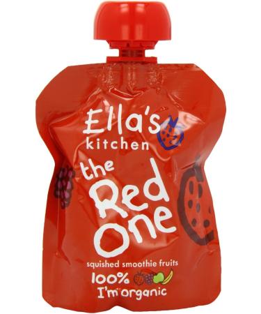 12 x Ella's Kitchen The Red One Squished Smoothie Fruits 90g - Buy Online on GoSupps.com