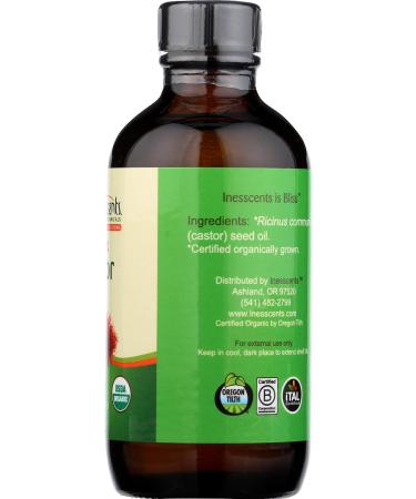 INESSCENTS Organic Castor Oil - 4 FZ | Cold-Pressed, Hexane-Free - Buy Online on GoSupps.com