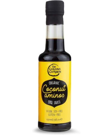 Organic Coconut Aminos Sauce - 3 x 150ml | 100% Natural & Pure Coconut Sap | All-Purpose BBQ & Teriyaki Sauce | Naturally Fermented & Raw - Buy Online on GoSupps.com