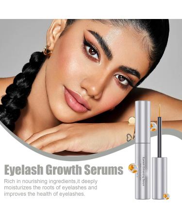 Eventerde Eyelash Growth Oil Strengthening Eyelash Volume Booster 4Ml Nourishing Liquid for Women and Girls Daily Routine and Travel - Buy Online on GoSupps.com