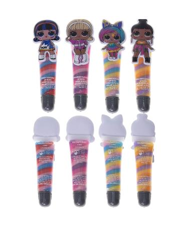 L.O.L Surprise! Townley Girl Makeup Set - 8 Flavored Lip Glosses for Girls | Ages 5+ - Includes 1 Surprise Lip Gloss - Buy Online on GoSupps.com