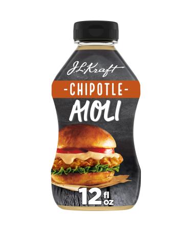 J.L. Kraft Chipotle Aioli Dip & Spread, 12 fl oz Bottle Chiplote - Buy Online on GoSupps.com