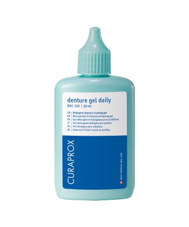 Curaprox BDC 100 Daily Dental Appliance Cleaner 60ml - Aligner Retainer & Denture Cleaner Liquid.