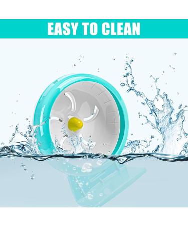 Hamster Running Wheel - Quiet Small Mouse Wheel | Multifunctional Small Animal Training Supplies 7 Inch Running Disc with Non-Slip Surface for Chinchilla Mouse Squirrel Blue - Buy Online on GoSupps.com
