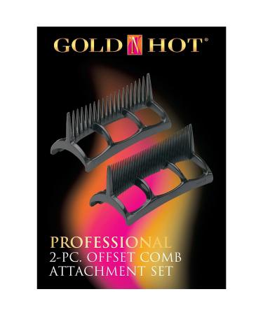 Gold N Hot Offset Comb Attachment - 2pc Set for GH3202 & GH2275 - Buy Online on GoSupps.com