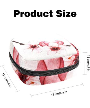 Women's Portable Storage Bag - Cherry Blossom Ink Stillpad Holder | Feminine Period Kit for Girls - Buy Online on GoSupps.com