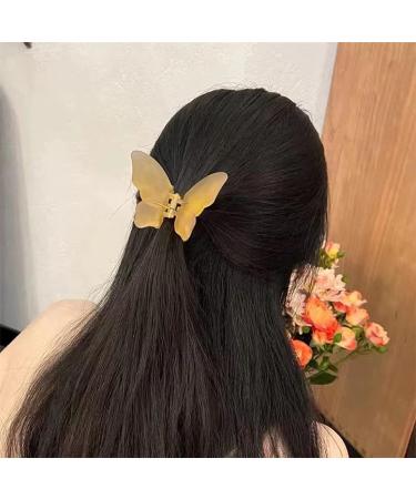 Agirlvct 15 PCS Matte-Color Butterfly Hair Claw Clips | Non-Slip Medium Hair Jaw Clips for Women & Girls | Strong Hold Cute Hair Accessories - Birthday Gift | Thick & Thin Hair - Style 2 - Buy Online on GoSupps.com