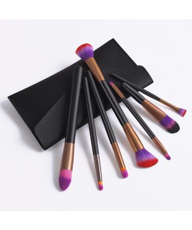 Advanced Synthetic Makeup Brush Set - Portable Beauty Brushes for Beginners | Soft Eyeshadow Foundation & Powder Brushes | Mini Makeup Kit for Perfect Application - Buy Online on GoSupps.com