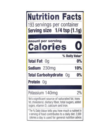 Morton Nature's Seasons Seasoning Blend 25% Less Sodium 7.5oz - Pack of 6 - Buy Online on GoSupps.com