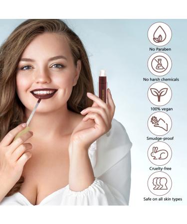 Mellow Liquid Matte Lip Paint Shanghai - Highly Pigmented & Smudge Proof Vegan Lip Color - Buy Online on GoSupps.com