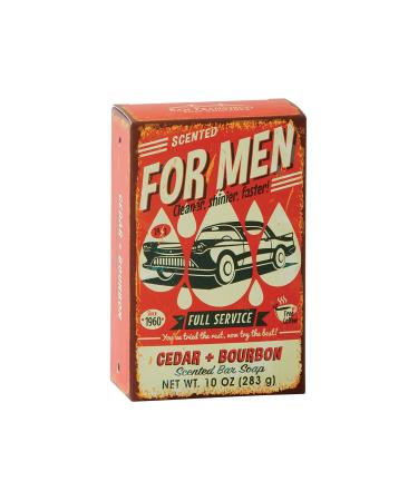 San Francisco Soap Company Cedar and Bourbon Scented Bar Soap Cedar 10 Ounce (Pack of 1) - Buy Online on GoSupps.com