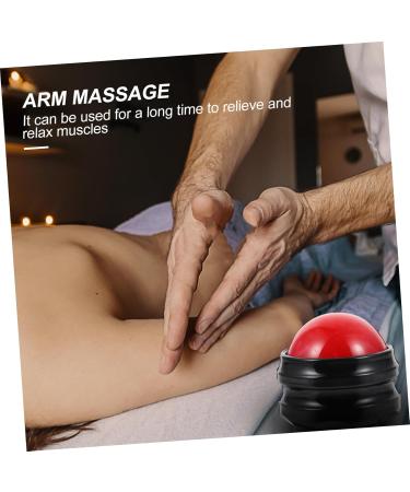 Fomiyes Hand-Held Massage Globe Ball - 6.5x6.1cm Red | Perfect for Women s Fitness Gymnastics & Athlete Training | International Shipping Available - Buy Online on GoSupps.com