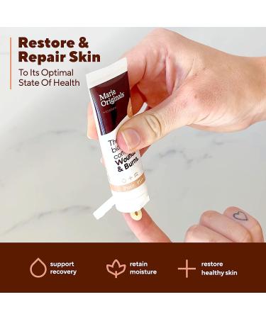MARIE'S ORIGINAL All-Natural Skin Repair Cream | Calendula Vitamin E Ointment for Burns, Cellulitis, Ulcers, Hemorrhoids, Rashes, Cuts & Nipple Sores - Buy Online on GoSupps.com