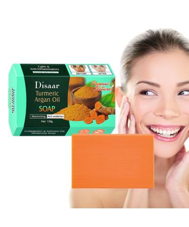 Stronrive Turmeric Body Lotion, Argan Oil Lotion for Body and Face - Moisturizing Face and Body Lotion for Women and Girls, 120 ml Moisturizing Cream for Skin