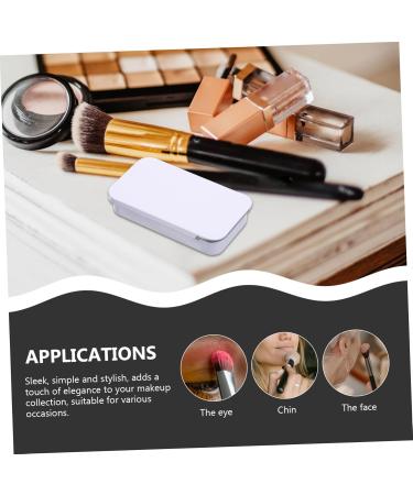 BIUDECO eyebrow cream white aluminum box eyebrow paste for positioning women makeup tools 1 count (Pack of 1) White - Buy Online on GoSupps.com