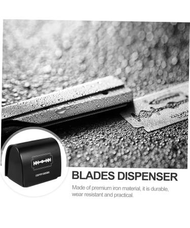 Frcolor 2-Pack Blade Storage Box | Waste Disposal & Recycling Container for Razor Blades | Black Shaver Organizer - 6.5x4.5x6cm - Buy Online on GoSupps.com