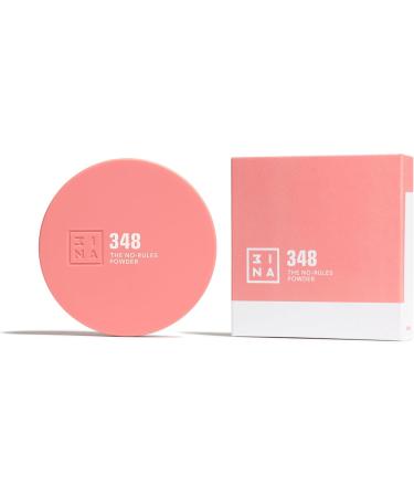  3ina 3INA MAKEUP - The No-Rules Powder 348 - Light Pink - 3-in-1 Compact Powder Light Pink for Eyes Lips and Face - Powder with Hyaluronic Acid and Ceramic - Lightweight Formula - Vegan - Buy Online on GoSupps.com