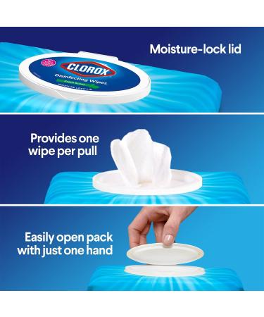 Clorox Disinfecting Wipes, Fresh Scent - 75 Count | Effective Cleaning & Germ Protection - Buy Online on GoSupps.com