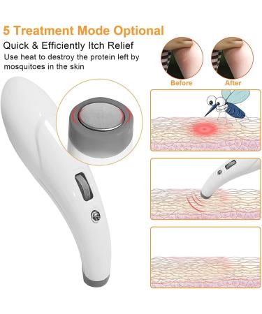 Electronic Bug Bite Itch Relief Pen for Kids & Adults - Chemical-Free Insect Sting Swelling Healer & Skin Itchless Reliever - Buy Online on GoSupps.com