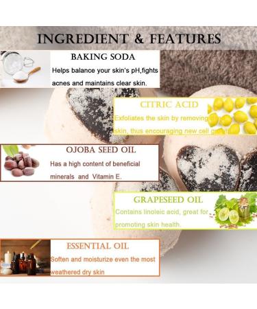 12 Luxury Vegan Bubble Fizzies Bath Bombs | Relaxation Spa Gifts for Women | Unique Birthday Beauty Products - Buy Online on GoSupps.com