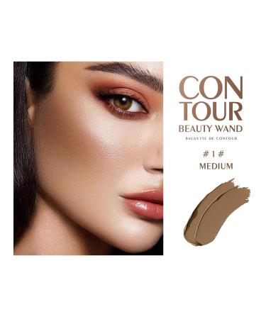 Ownest Beauty KYDA Contour Beauty Wand - Liquid Face Concealer with Cushion Applicator | High Coverage Natural Matte Finish | Lightweight & Blendable Cream Contour Stick (Medium) - Buy Online on GoSupps.com