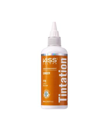 Kiss Tintation Semi-Permanent Hair Color Treatment 148 mL (5 US fl.oz) (Ginger)