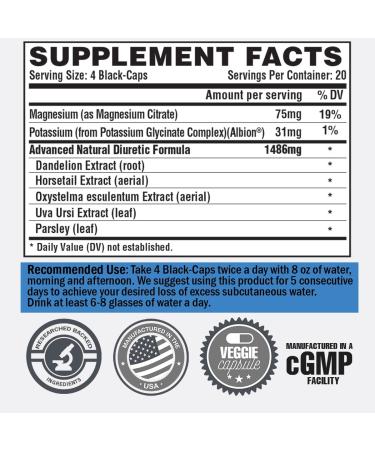 Nutrex LIPO-6 Black Diuretic 80 Caps - Maximize Weight Loss & Water Weight Relief - Buy Online on GoSupps.com