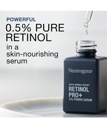 Neutrogena Rapid Wrinkle Repair Retinol Regenerating Cream & Pro+ Power Serum Travel Size - 1.5 Oz - Buy Online on GoSupps.com