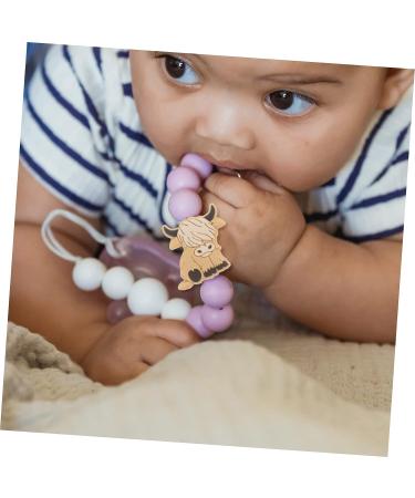 10pcs Cartoon Beads Teething Spacer Necklace DIY Kit - Animal Charm Silicone Jewelry Making Supplies - Buy Online on GoSupps.com
