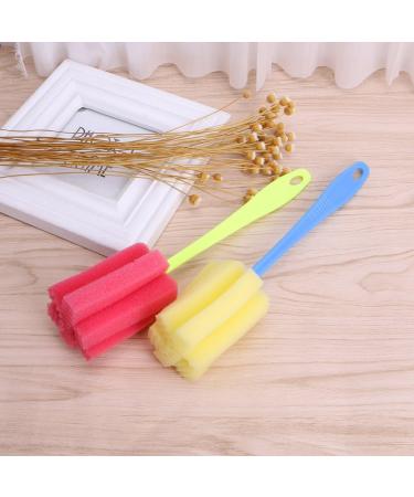Wineglass Sponge Cup Brush Feeding Bottle Cleaner Kitchen Cleaning Tool - Buy Online on GoSupps.com