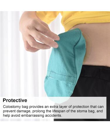 Buy Washable & Dustproof Stoma Bags - 3 Pack Cover Removable & Protective Inserts in Mixed Colors | Fast International Shipping - Buy Online on GoSupps.com