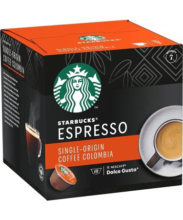 STARBUCKS Coffee Pods by Nescafe Dolce Gusto Pick Any 6 Packs from 7 Blends Including: Latte Cappuccino Espresso Caramel Grande and Many More - Buy Online on GoSupps.com