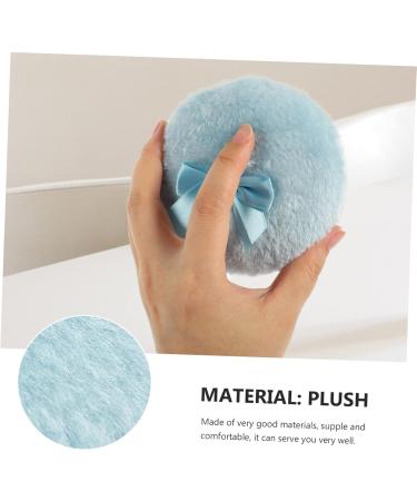 Didiseaon 6 Pi ces houppette pour b b bouff e de visage maquillage blanc poudre compacte houppette compacte houppette apr s le bain pour b b Corps n ud Bouff e s che de ruban - Buy Online on GoSupps.com